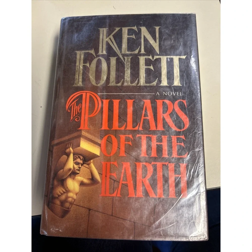 The Pillars of the Earth by Ken Follett First Edition Hardcover GOOD